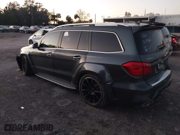 2014 Mercedes-Benz GL-Class GL 550 with VIN 4JGDF7DE9EA329761, listed as a IAAI auction lot 41651533 with 113,056 mi miles. Bid and sale history available at carsss.com. Image 3.