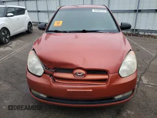 2009 Hyundai Accent Auto SE with VIN KMHCN36C49U122105, listed as a Copart auction lot 44187715 with 162,562 mi miles and Salvage Title. Bid and sale history available at carsss.com. Image 5.