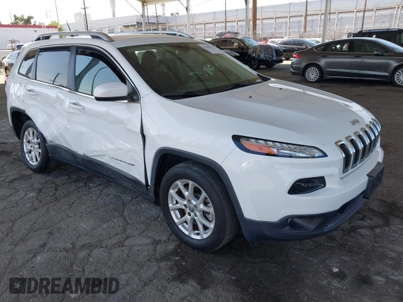 2017 Jeep Cherokee Latitude with VIN 1C4PJLCB3HW516971, listed as a IAAI auction lot 42489832 with 43,304 mi miles and . Bid and sale history available at DreamBid. Image 1.