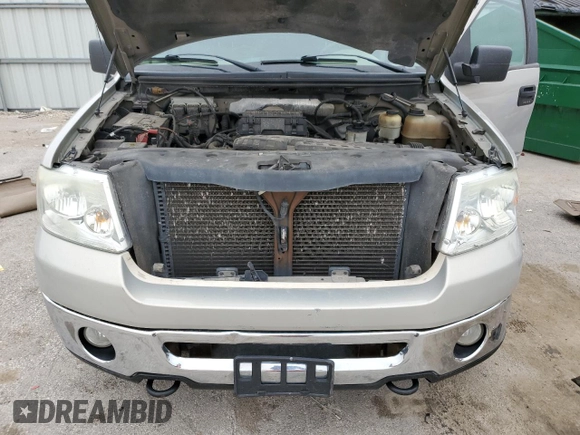 2006 Ford F-150 XLT with VIN 1FTPW14VX6KE02288, listed as a Copart auction lot 51786275 with Not provided miles and Salvage title. Bid and sale history available at DreamBid. Image 12.