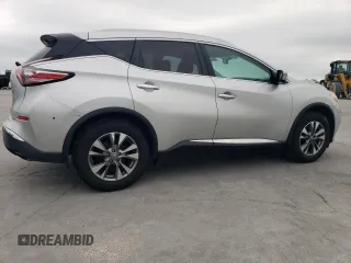 2016 Nissan Murano SV with VIN 5N1AZ2MG2GN142811, listed as a Copart auction lot 52642815 with 180,528 mi miles and Salvage Title. Bid and sale history available at carsss.com. Image 3.