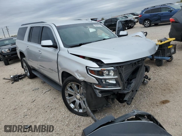 2017 Chevrolet Suburban LS with VIN 1GNSCGKC1HR320491, listed as a Copart auction lot 82842924 with Not provided miles and Salvage title. Bid and sale history available at DreamBid. Image 4.