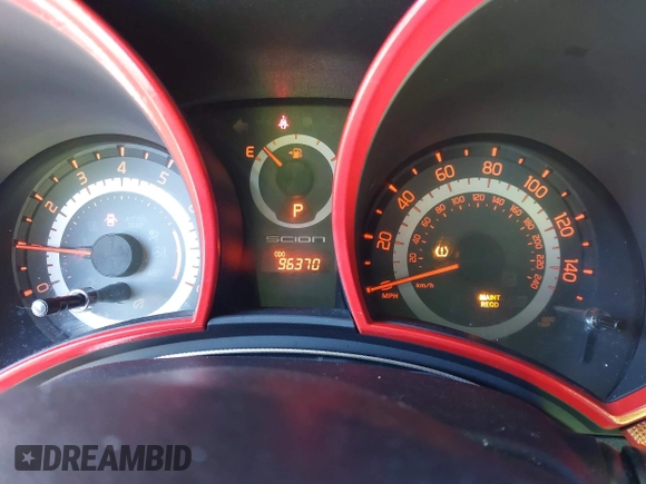 2016 Scion tC with VIN JTKJF5C77GJ026150, listed as a IAAI auction lot 41424088 with 96,370 mi miles. Bid and sale history available at carsss.com. Image 7.