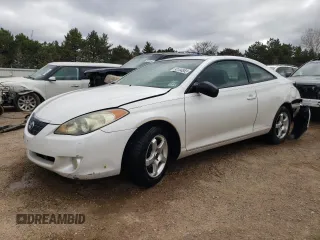 2004 Toyota Solara SE z VIN 4T1CE38P24U837943, wystawiony jako Copart lot #53134855 z przebiegiem 155 338 mil mil oraz Szkoda całkowita • Salvage title. Historia ofert i sprzedaży dostępna na DreamBid. Obrazek 1.