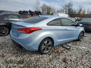 2013 Hyundai Elantra Coupe GS PZEV with VIN KMHDH6AE4DU006143, listed as a Copart auction lot 80347114 with 121,279 mi miles and Salvage Title. Bid and sale history available at carsss.com. Image 3.