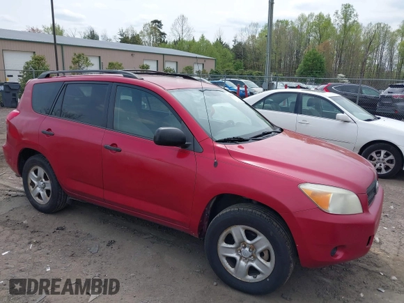 2008 Toyota RAV4 with VIN JTMZD35V885106406, listed as a IAAI auction lot 42006384 with 206,606 mi miles. Bid and sale history available at carsss.com. Image 1.