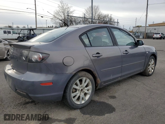 2007 Mazda 3 i Touring with VIN JM1BK32G971737507, listed as a Copart auction lot 48072115 with 174,440 mi miles and Clean Title. Bid and sale history available at DreamBid. Image 3.