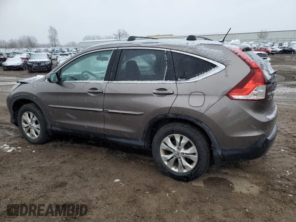 2012 Honda CR-V EX-L with VIN 5J6RM4H79CL063633, listed as a Copart auction lot 52341555 with 257,628 mi miles and Clean Title. Bid and sale history available at carsss.com. Image 2.