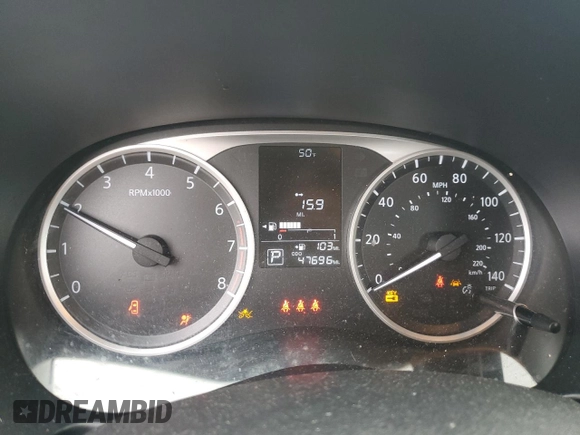 2023 Nissan Kicks S z VIN 3N1CP5BV9PL528439, wystawiony jako Copart lot #57608865 z przebiegiem 47 696 mil mil oraz Szkoda całkowita • Salvage title. Historia ofert i sprzedaży dostępna na DreamBid. Obrazek 9.
