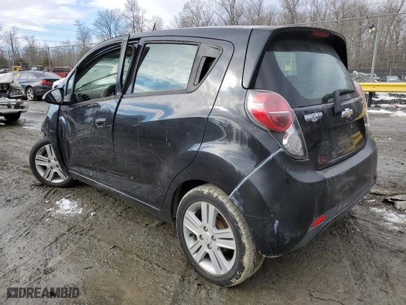 2014 Chevrolet Spark LS with VIN KL8CB6S92EC491899, listed as a Copart auction lot 89258855 with 49,872 mi miles and Salvage Title. Bid and sale history available at carsss.com. Image 2.