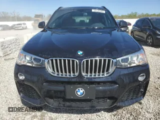 2017 BMW X3 xDrive28i with VIN 5UXWX9C35H0W70119, listed as a Copart auction lot 52718705 with 70,277 mi miles and Salvage Title. Bid and sale history available at DreamBid. Image 5.