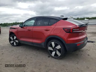 2022 Volvo C40 Recharge Pure Electric Ultimate with VIN YV4ED3GB5N2005173, listed as a Copart auction lot 55083914 with 10,128 mi miles. Bid and sale history available at carsss.com. Image 2.