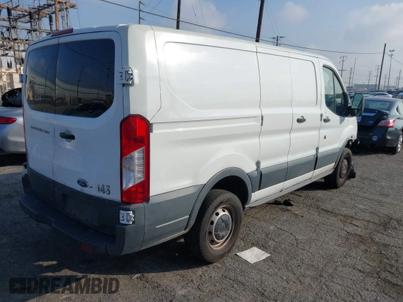 2015 Ford Transit Cargo with VIN 1FTYR1ZM7FKB05121, listed as a IAAI auction lot 41461900 with 190,821 mi miles and . Bid and sale history available at DreamBid. Image 4.
