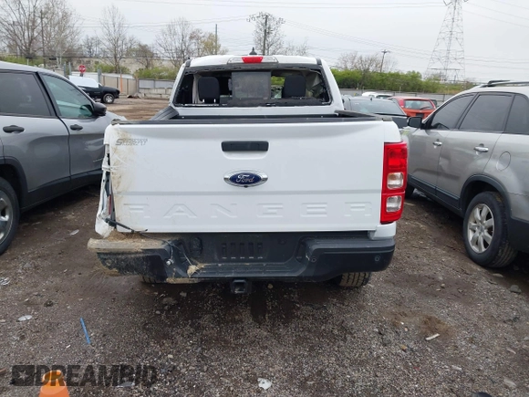 2023 Ford Ranger XL with VIN 1FTER4FH5PLE35606, listed as a IAAI auction lot 41998155 with 19,264 mi miles and . Bid and sale history available at DreamBid. Image 17.