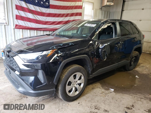 2024 Toyota RAV4 LE with VIN 2T3F1RFV1RW450117, listed as a Copart auction lot 51626195 with 25,023 mi miles and Non Repairable. Bid and sale history available at carsss.com. Image 1.