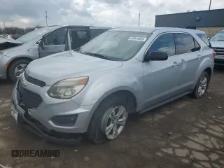 2016 Chevrolet Equinox LS with VIN 2GNFLEEK9G6202188, listed as a Copart auction lot 53944665 with 151,657 mi miles and Clean Title. Bid and sale history available at DreamBid. Image 1.