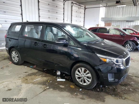 2016 Kia Sedona L with VIN KNDMA5C11G6184226, listed as a Copart auction lot 51018535 with 111,028 mi miles and Clean Title. Bid and sale history available at carsss.com. Image 4.