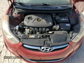 2013 Hyundai Elantra Limited with VIN KMHDH4AE4DU740611, listed as a Copart auction lot 54711845 with 95,408 mi miles and Salvage Title. Bid and sale history available at DreamBid. Image 11.