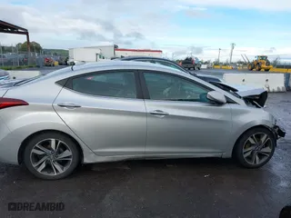 2014 Hyundai Elantra SE with VIN KMHDH4AE8EU170548, listed as a IAAI auction lot 41789097 with 196,055 mi miles. Bid and sale history available at carsss.com. Image 13.