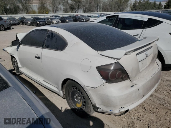 2010 Scion tC with VIN JTKDE3B73A0318249, listed as a Copart auction lot 43237845 with 0 mi miles and Salvage Title. Bid and sale history available at carsss.com. Image 2.