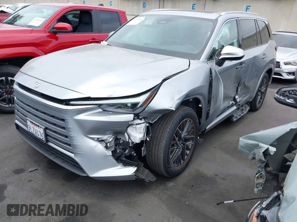 2024 Lexus TX 350 with VIN 5TDAAAB6XRS011333, listed as a IAAI auction lot 42293966 with 19,146 mi miles and . Bid and sale history available at DreamBid. Image 23.