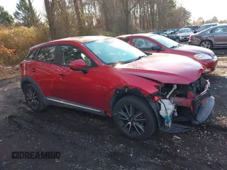 2017 Mazda CX-3 Grand Touring with VIN JM1DKFD77H0165528, listed as a IAAI auction lot 40942595 with 89,648 mi miles. Bid and sale history available at carsss.com. Image 13.