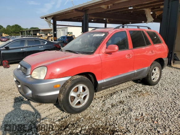 2003 Hyundai Santa Fe GLS z VIN KM8SC13E93U462868, wystawiony jako Copart lot #59772985 z przebiegiem 197 617 mil mil oraz Czysty tytuł • Clean title. Historia ofert i sprzedaży dostępna na DreamBid. Obrazek 1.