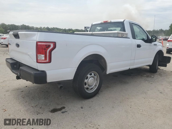 2017 Ford F-150 XL with VIN 1FTMF1CF2HKE54711, listed as a Copart auction lot 55502395 with 86,587 mi miles and Salvage title. Bid and sale history available at DreamBid. Image 3.