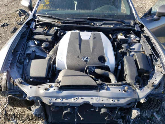 2017 Lexus RC 350 with VIN JTHSE5BCXH5007419, listed as a Copart auction lot 85610644 with 95,810 mi miles and Salvage title. Bid and sale history available at DreamBid. Image 12.