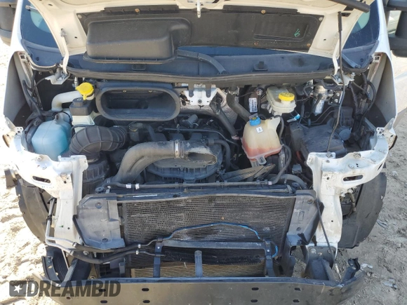 2016 Ram ProMaster Cargo with VIN 3C6TRVAG8GE115157, listed as a Copart auction lot 42030855 with 117,499 mi miles and Salvage Title. Bid and sale history available at DreamBid. Image 11.