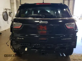 2018 Jeep Compass Limited with VIN 3C4NJDCB0JT401186, listed as a Copart auction lot 55660185 with 94,734 mi miles and Non repairable. Bid and sale history available at DreamBid. Image 6.