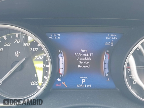 2020 Maserati Levante S with VIN ZN661YUS3LX353537, listed as a IAAI auction lot 42244904 with 60,841 mi miles and . Bid and sale history available at DreamBid. Image 16.