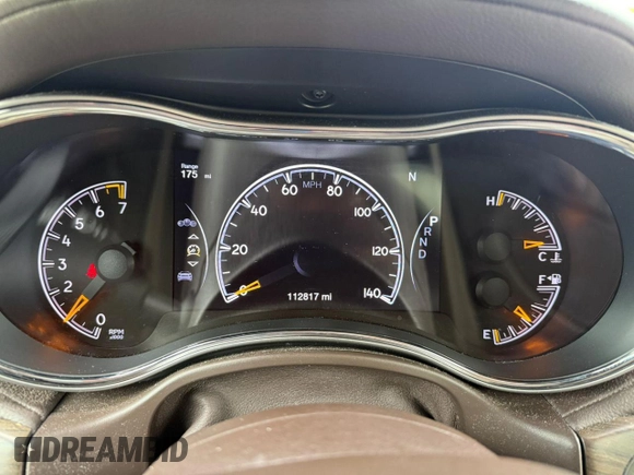 2018 Jeep Grand Cherokee Overland with VIN 1C4RJFCG8JC505915, listed as a Copart auction lot 58612095 with 112,817 mi miles and Clean title. Bid and sale history available at DreamBid. Image 8.