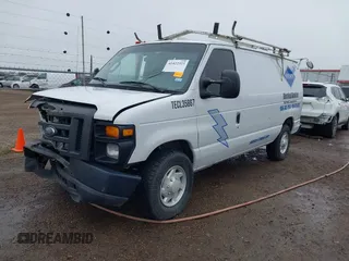 2008 Ford Econoline Cargo Commercial with VIN 1FTNE24L38DB50342, listed as a IAAI auction lot 41422323 with 318,790 mi miles and . Bid and sale history available at DreamBid. Image 18.