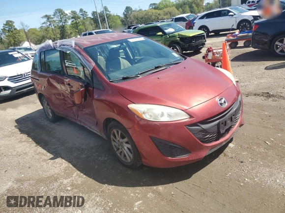2013 Mazda 5 Sport z VIN JM1CW2BL9D0154484, wystawiony jako Copart lot #50551665 z przebiegiem 149 765 mil mil oraz Szkoda całkowita • Salvage title. Historia ofert i sprzedaży dostępna na DreamBid. Obrazek 4.