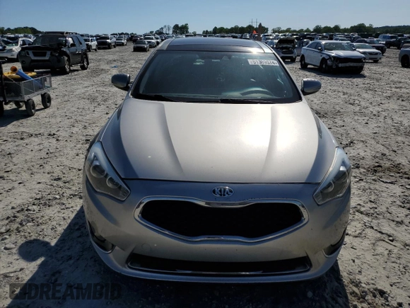 2014 Kia Cadenza Premium with VIN KNALN4D70E5133832, listed as a Copart auction lot 51389574 with 113,266 mi miles and Salvage Title. Bid and sale history available at carsss.com. Image 5.