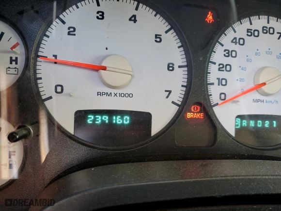 2003 Dodge Ram 1500 ST with VIN 1D7HU18D73J575978, listed as a Copart auction lot 85492754 with 239,160 mi miles and Salvage Title. Bid and sale history available at carsss.com. Image 9.