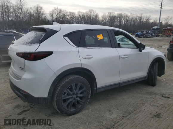 2024 Mazda CX-5 2.5 Carbon Turbo with VIN JM3KFBAY7R0405607, listed as a Copart auction lot 42331165 with 9,207 mi miles and Salvage Title. Bid and sale history available at carsss.com. Image 3.