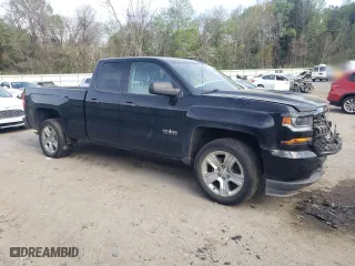 2018 Chevrolet Silverado 1500 Custom with VIN 1GCRCPEC4JZ264250, listed as a Copart auction lot 50383785 with 98,181 mi miles and Salvage Title. Bid and sale history available at carsss.com. Image 4.