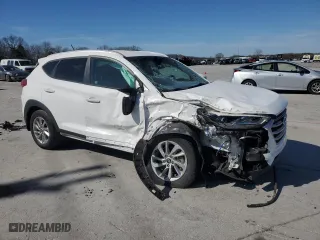 2017 Hyundai Tucson SE with VIN KM8J3CA48HU323534, listed as a Copart auction lot 49580295 with 44,507 mi miles and Salvage Title. Bid and sale history available at carsss.com. Image 4.