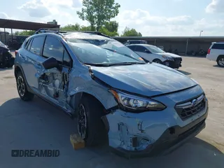 2021 Subaru Crosstrek with VIN JF2GTAAC3M9684887, listed as a IAAI auction lot 42344621 with 22,108 mi miles and . Bid and sale history available at DreamBid. Image 1.