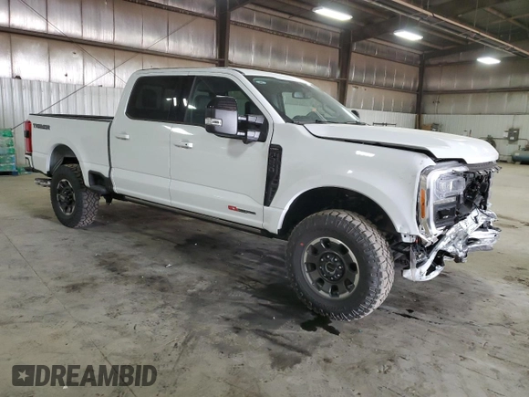 2024 Ford F-250 XL with VIN 1FT8W2BM0REF76166, listed as a Copart auction lot 52997315 with 12 mi miles and Salvage title. Bid and sale history available at DreamBid. Image 4.