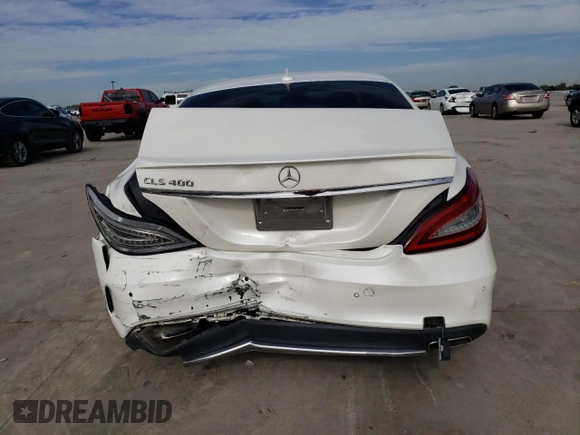 2015 Mercedes-Benz CLS-Class CLS 400 with VIN WDDLJ6FB5FA134517, listed as a Copart auction lot 66821792 with 80,113 mi miles. Bid and sale history available at carsss.com. Image 6.