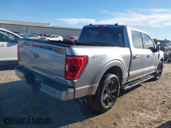 2023 Ford F-150 XL with VIN 1FTEW1C57PFC48139, listed as a IAAI auction lot 41725706 with 40,024 mi miles and . Bid and sale history available at DreamBid. Image 4.