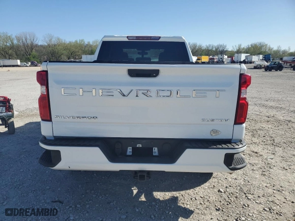 2019 Chevrolet Silverado 1500 Custom with VIN 1GCRWBEH2KZ239855, listed as a Copart auction lot 50849164 with 103,488 mi miles and Salvage Title. Bid and sale history available at carsss.com. Image 6.