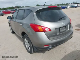 2009 Nissan Murano S with VIN JN8AZ18U59W000839, listed as a IAAI auction lot 42142054 with 181,766 mi miles. Bid and sale history available at carsss.com. Image 3.