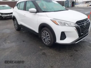 2023 Nissan Kicks SV with VIN 3N1CP5CVXPL523961, listed as a IAAI auction lot 41916449 with 43,455 mi miles. Bid and sale history available at carsss.com. Image 1.