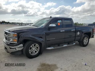 2014 Chevrolet Silverado 1500 LT with VIN 1GCRCREC3EZ180387, listed as a Copart auction lot 56360345 with 134,306 mi miles and Salvage Title. Bid and sale history available at DreamBid. Image 1.