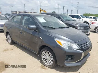2024 Mitsubishi Mirage ES with VIN ML32FUFJ1RHF14250, listed as a IAAI auction lot 42383787 with 5,869 mi miles and . Bid and sale history available at DreamBid. Image 1.
