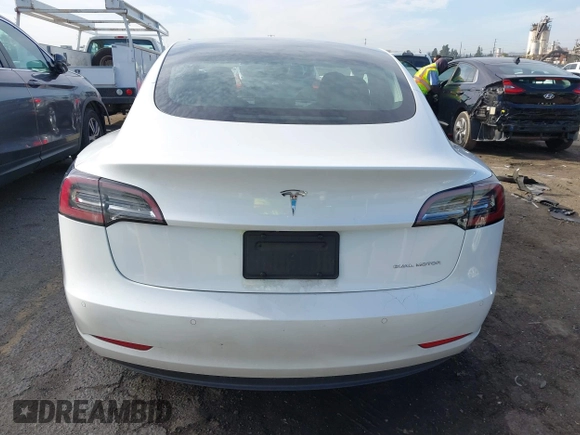 2020 Tesla Model 3 Long Range with VIN 5YJ3E1EB9LF620771, listed as a IAAI auction lot 41795008 with 53,155 mi miles and . Bid and sale history available at DreamBid. Image 16.